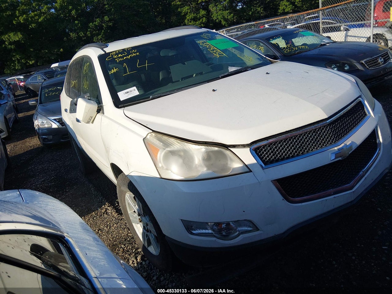 1GNKVGED0BJ****** · 2011 CHEVROLET TRAVERSE 1LT