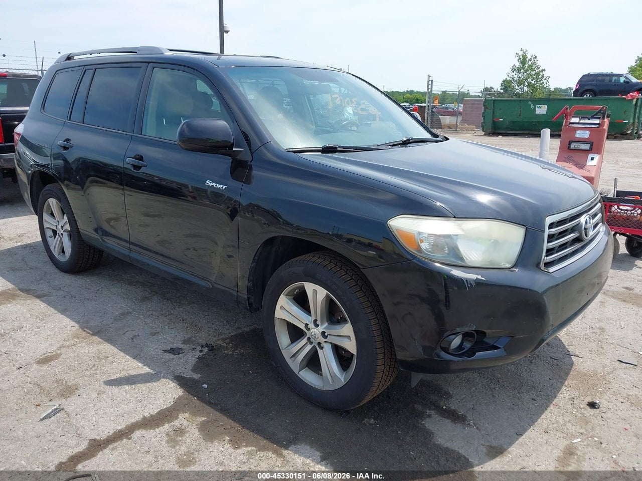 JTEES43AX92****** · 2009 TOYOTA HIGHLANDER SPORT