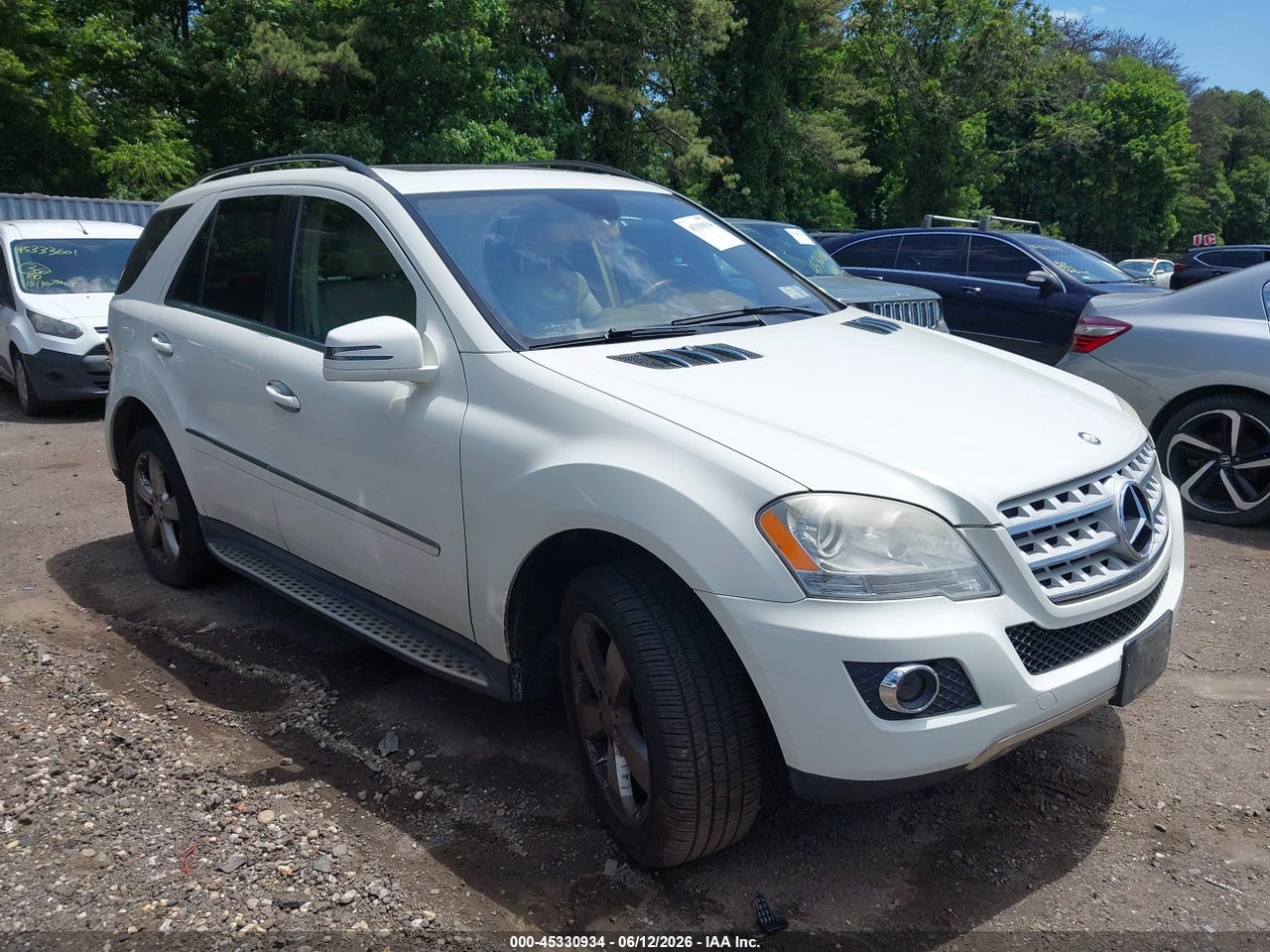 4JGBB8GB3BA****** · 2011 MERCEDES-BENZ ML 350 4MATIC