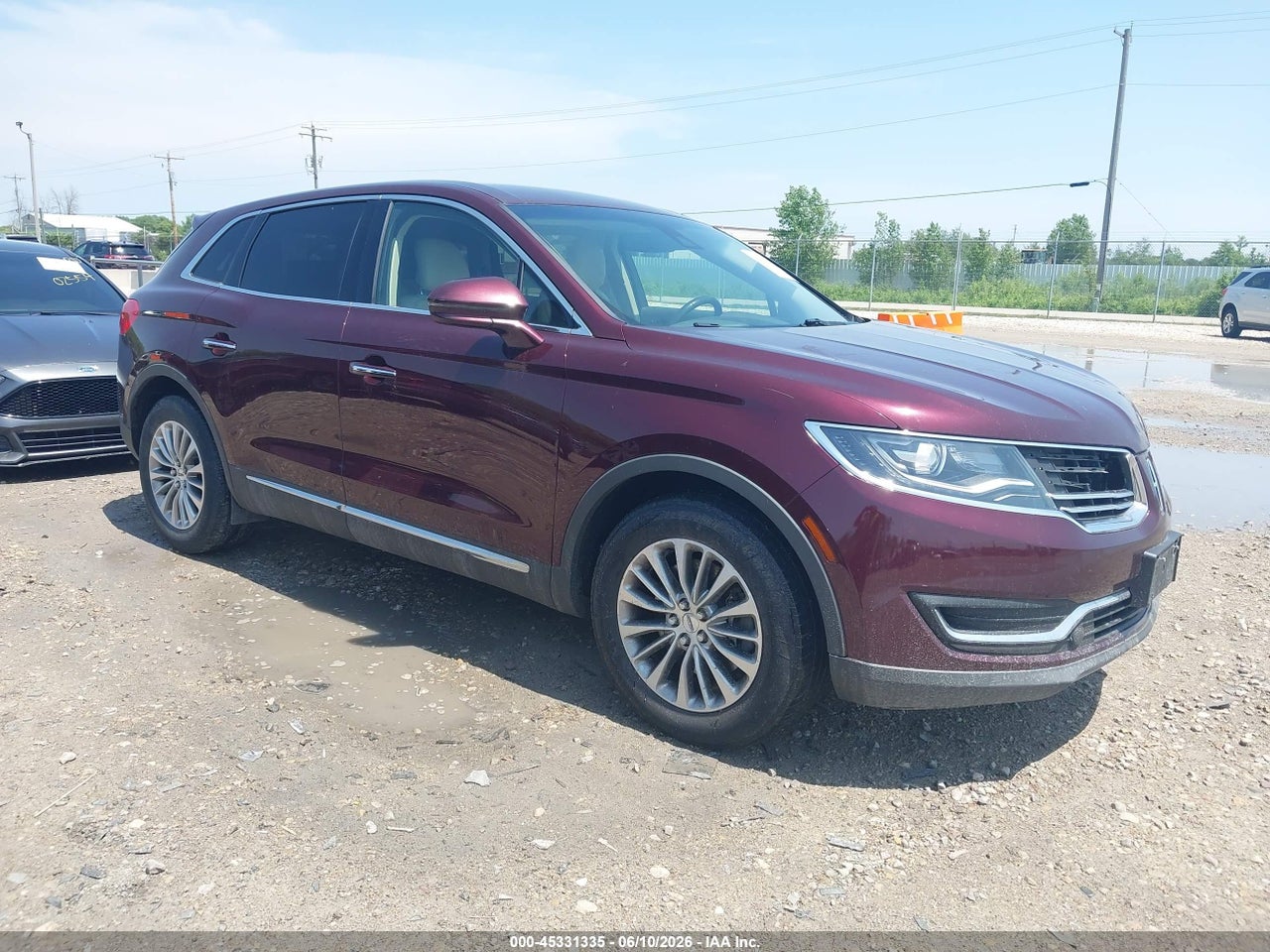 2LMPJ8KP6HB****** · 2017 LINCOLN MKX SELECT