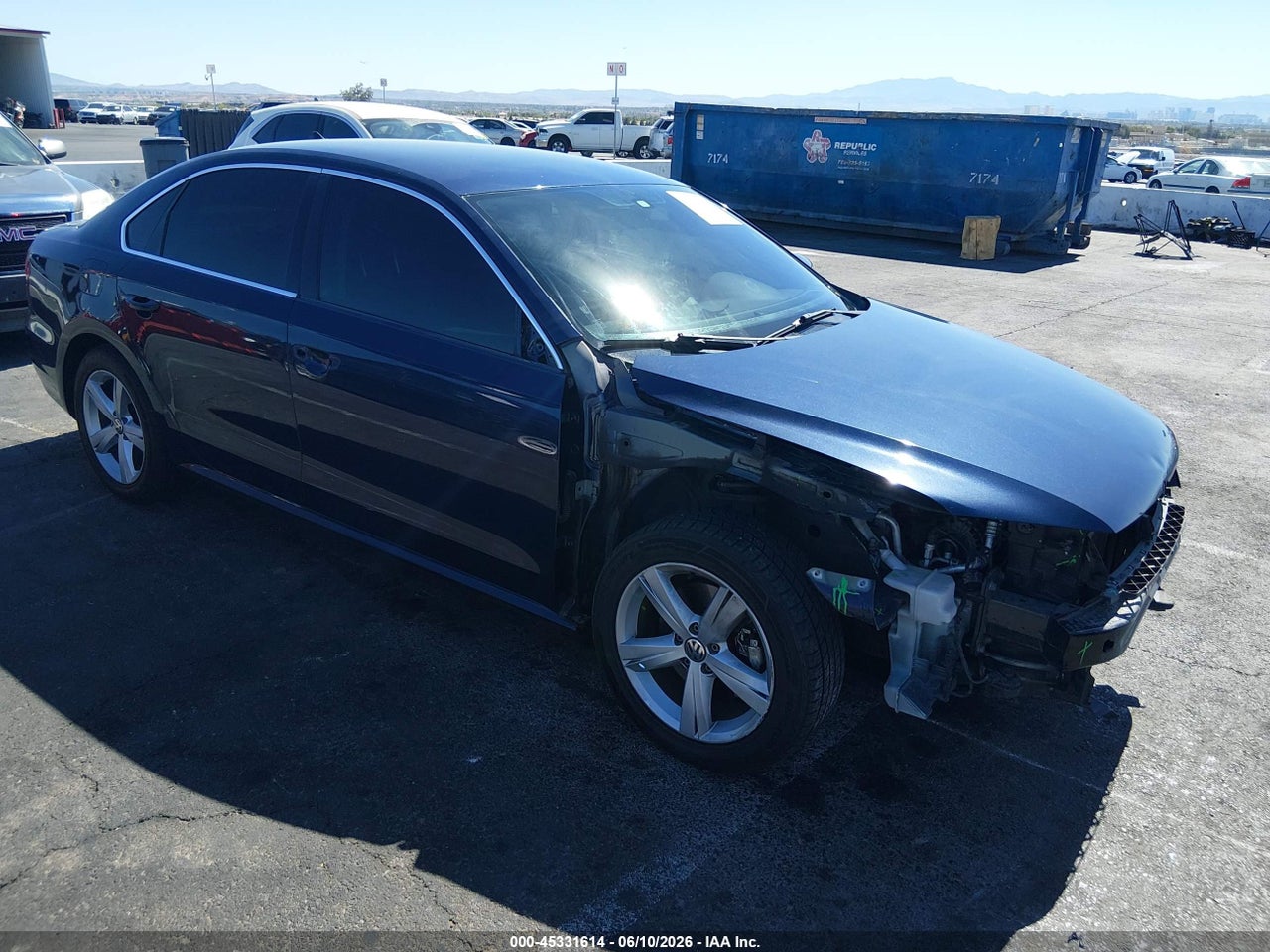 1VWBT7A39FC****** · 2015 VOLKSWAGEN PASSAT 1.8T SE