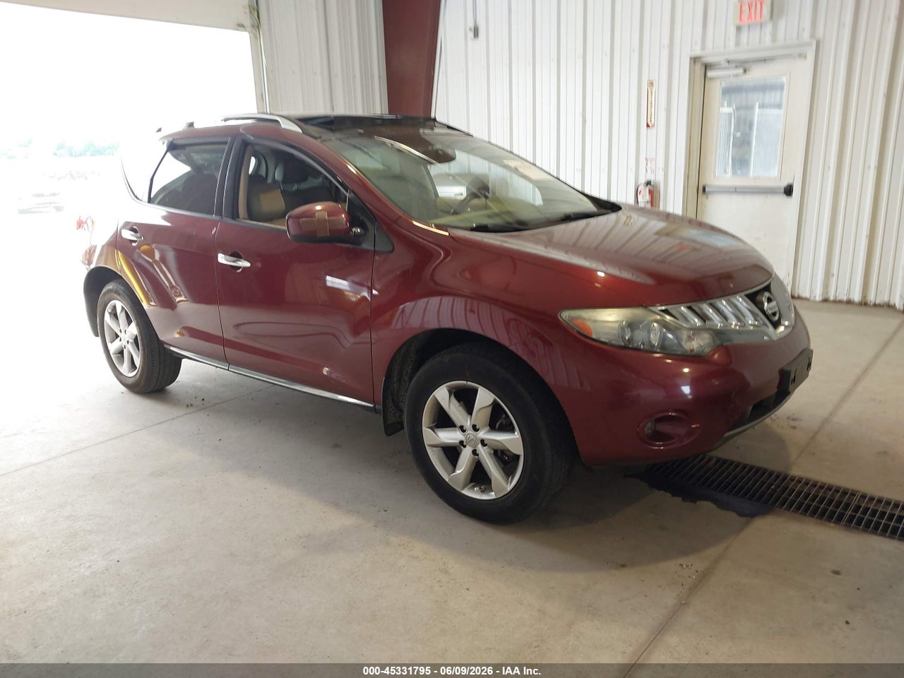 JN8AZ1MW5AW****** · 2010 NISSAN MURANO SL
