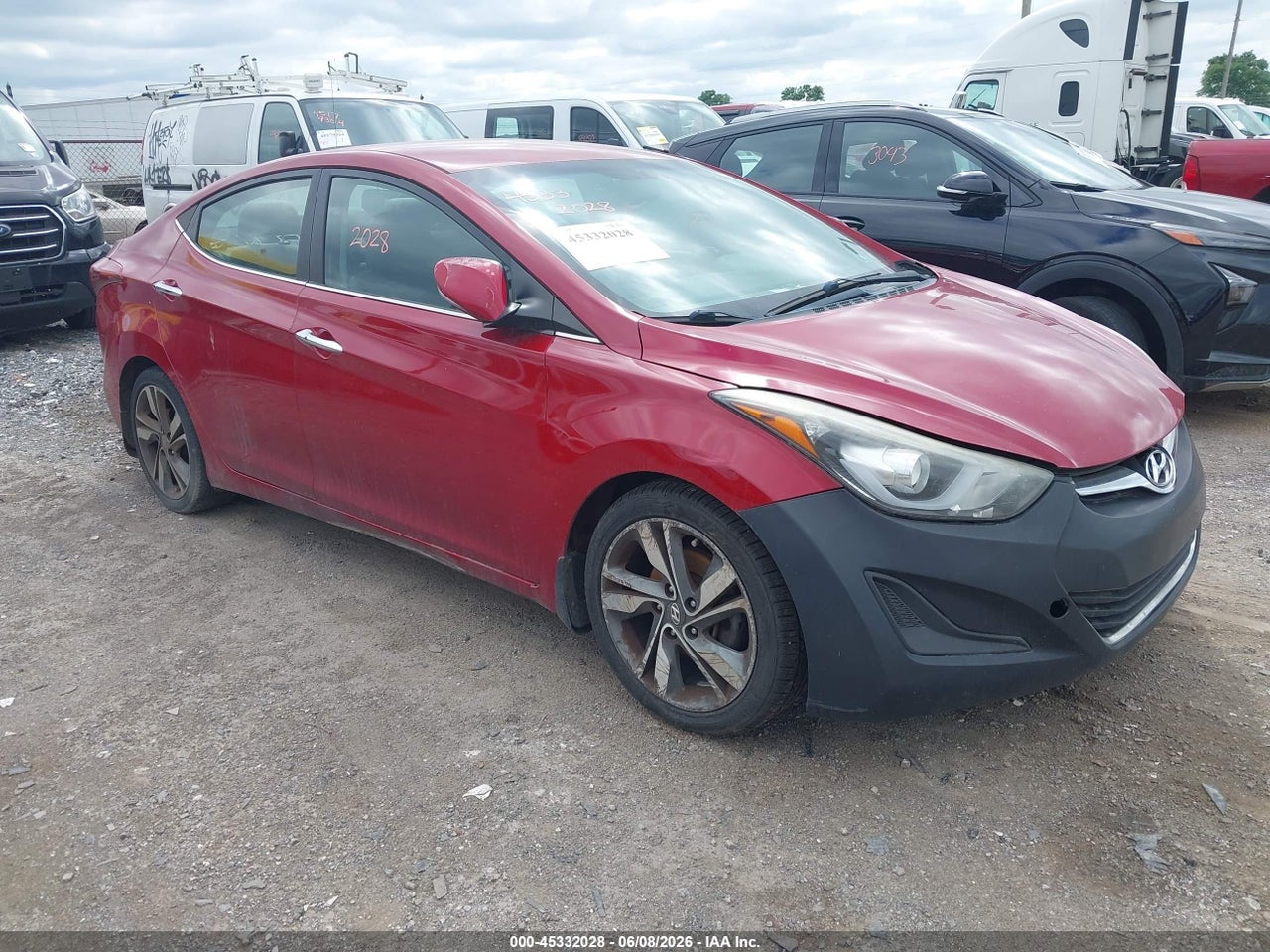 KMHDH4AE8GU****** · 2016 HYUNDAI ELANTRA LIMITED