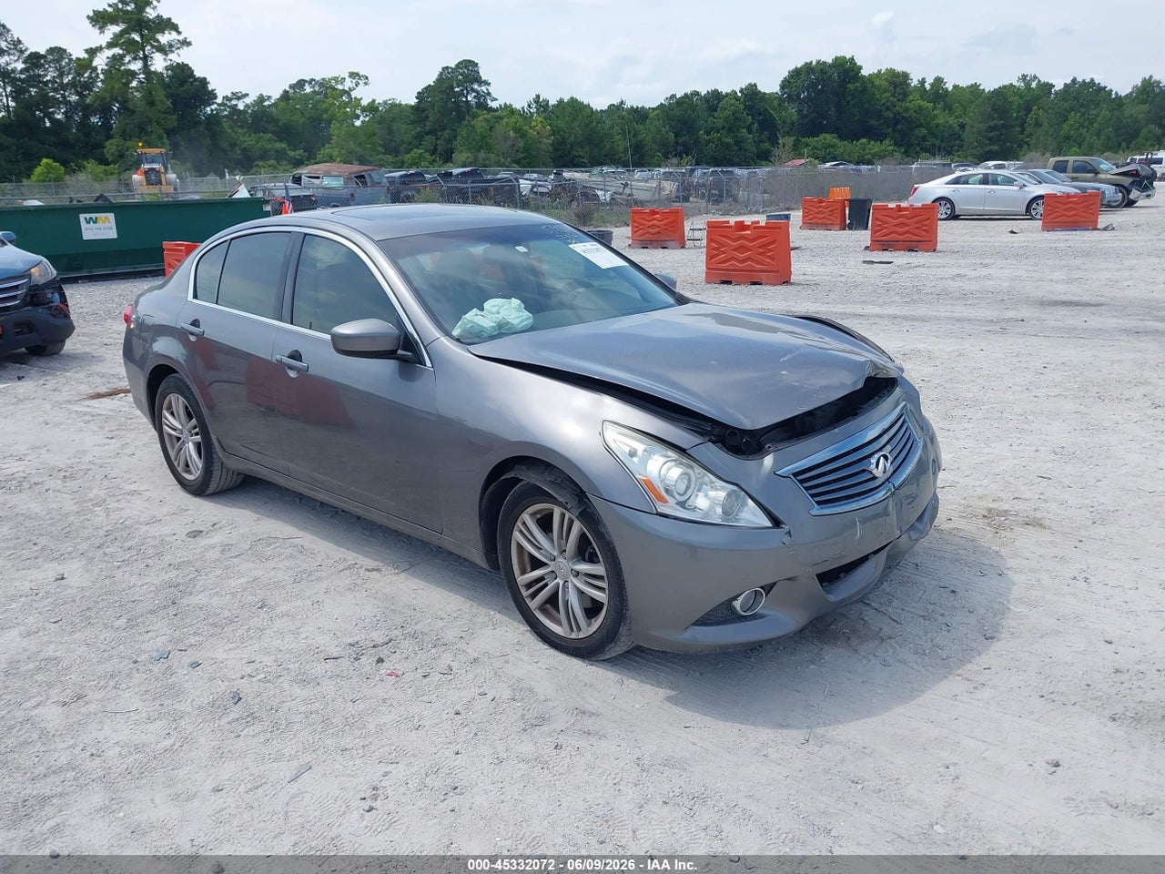2012 INFINITI G25X