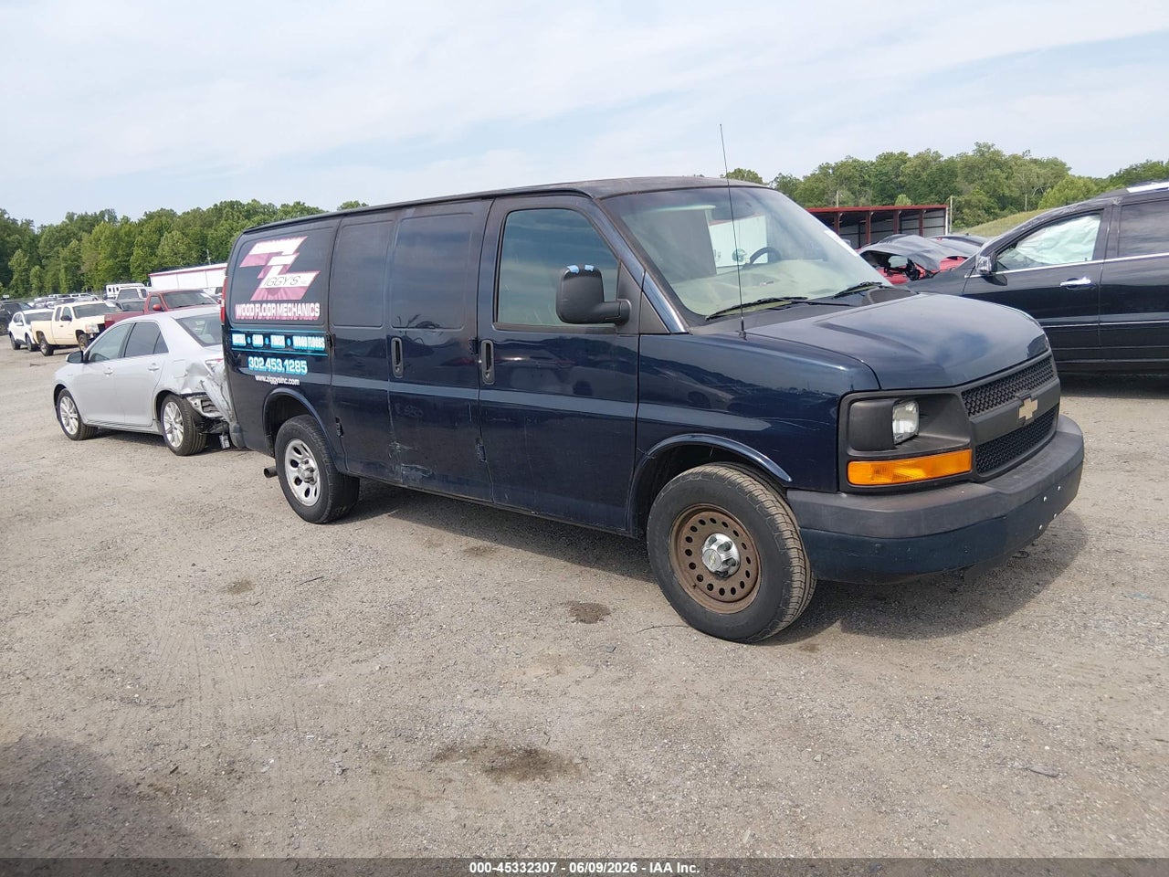 1GCSGAFX6D1****** · 2013 CHEVROLET EXPRESS 1500 WORK VAN