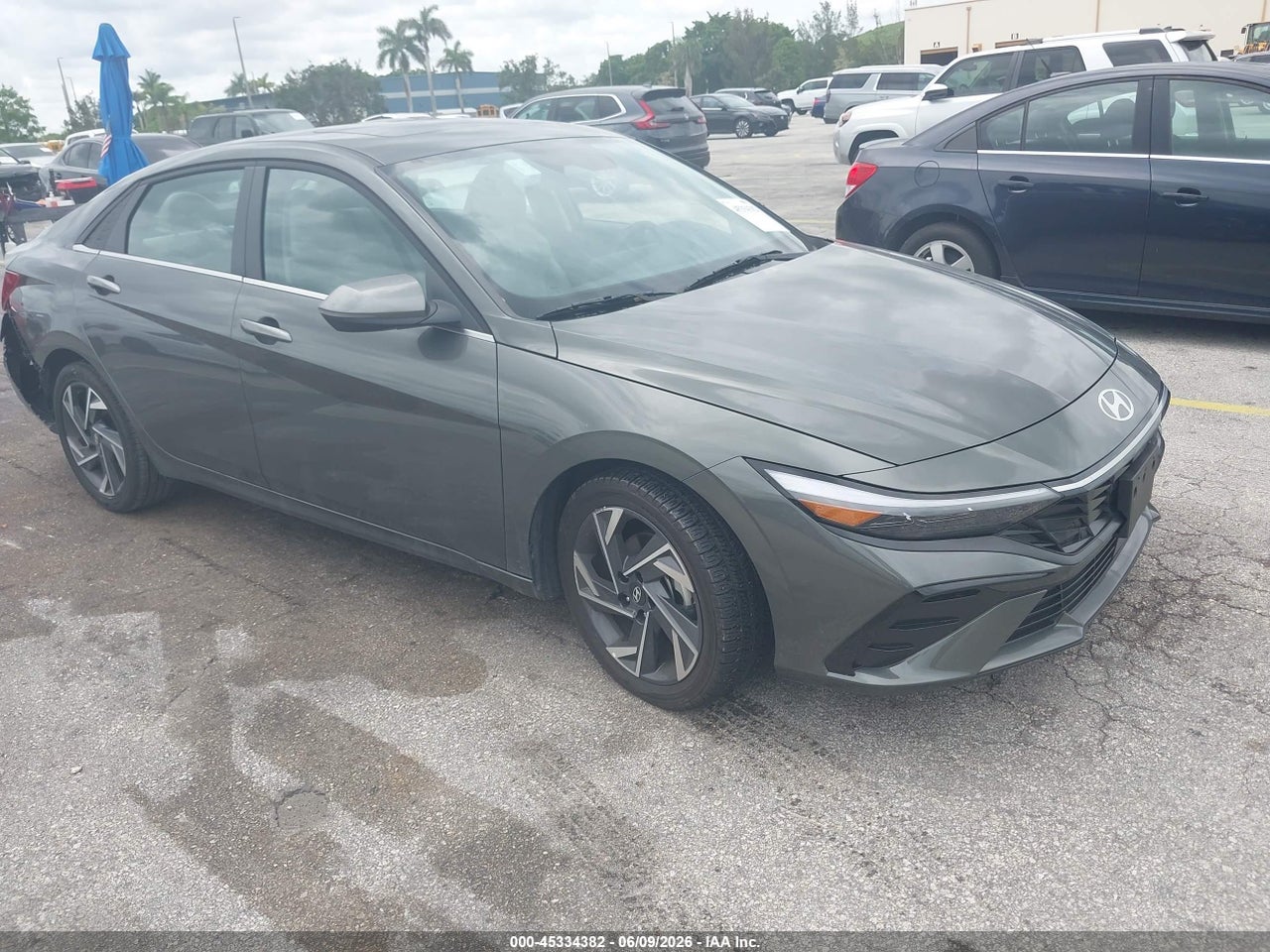 KMHLN4DJ4SU****** · 2025 HYUNDAI ELANTRA HYBRID LIMITED