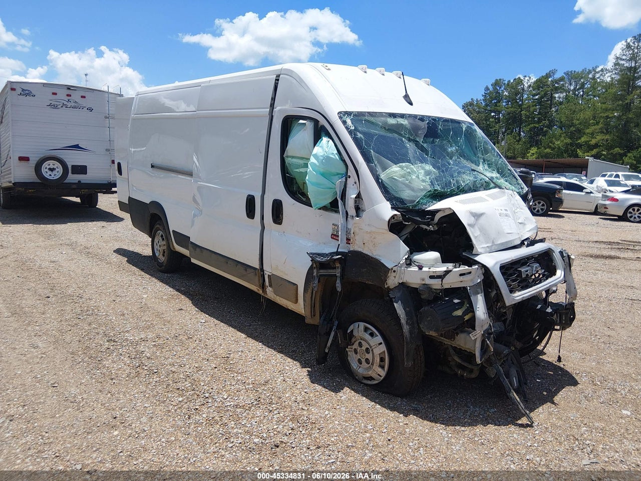 3C6MRVJG9NE****** · 2022 RAM PROMASTER 3500 CARGO VAN HIGH ROOF 159 WB EXT