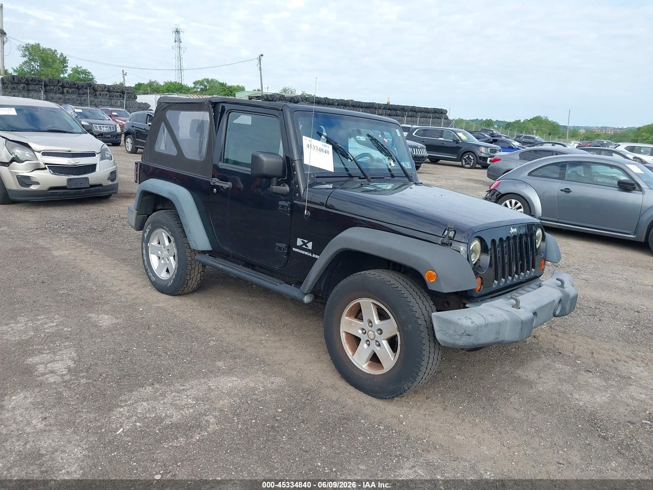 1J4FA241X8L****** · 2008 JEEP WRANGLER X