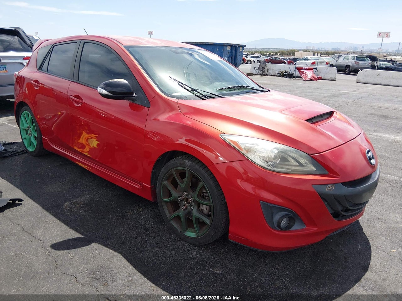 JM1BL1L40D1****** · 2013 MAZDA MAZDASPEED3 TOURING