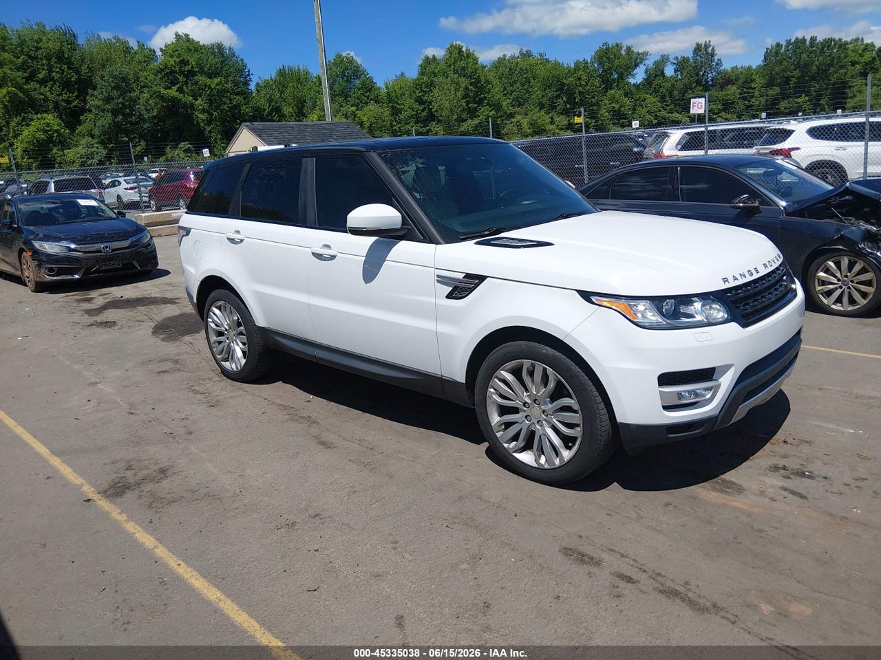 SALWR2VF9FA****** · 2015 LAND ROVER RANGE ROVER SPORT 3.0L V6 SUPERCHARGED HSE