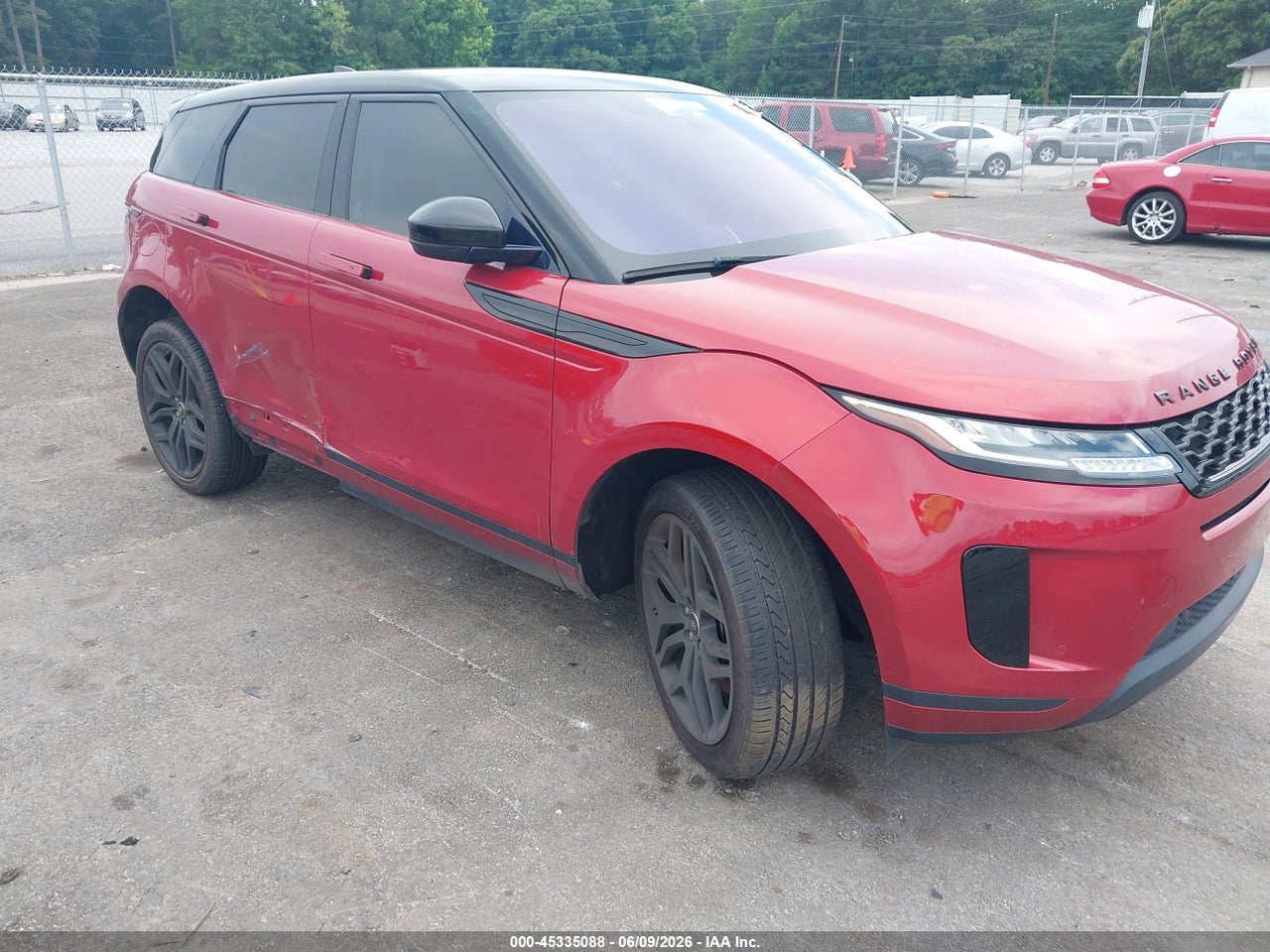 SALZJ2FX8LH****** · 2020 LAND ROVER RANGE ROVER EVOQUE S