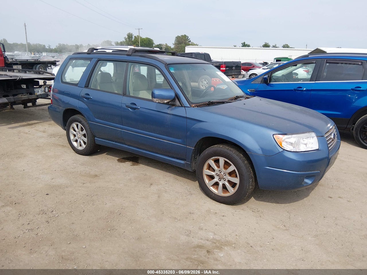 JF1SG65607H****** · 2007 SUBARU FORESTER 2.5X