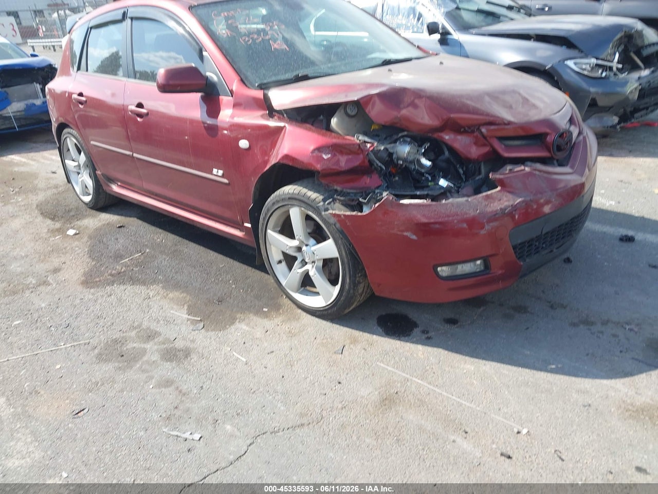JM1BK343581****** · 2008 MAZDA MAZDA3 S GRAND TOURING