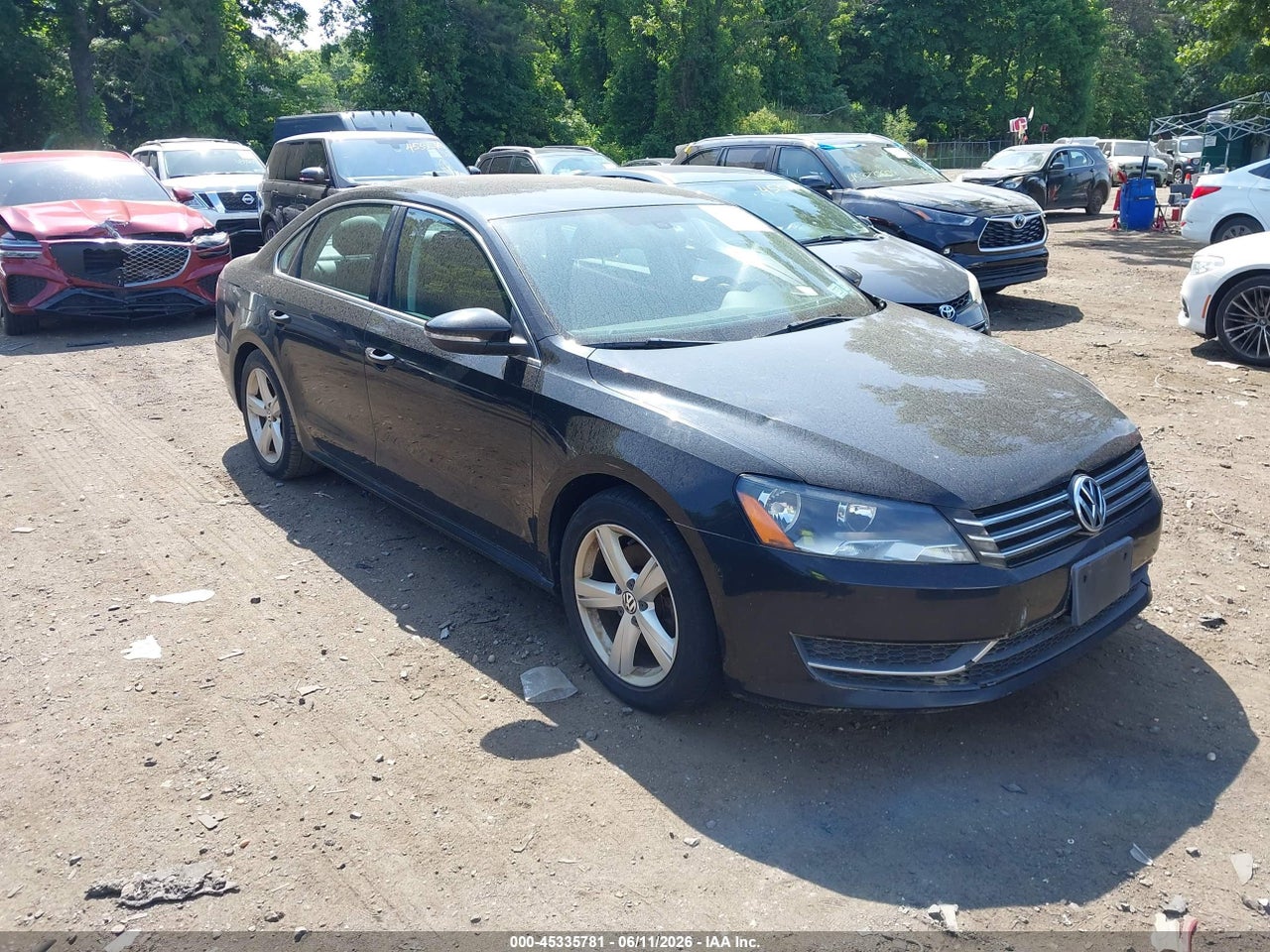 1VWBP7A3XCC****** · 2012 VOLKSWAGEN PASSAT 2.5L SE