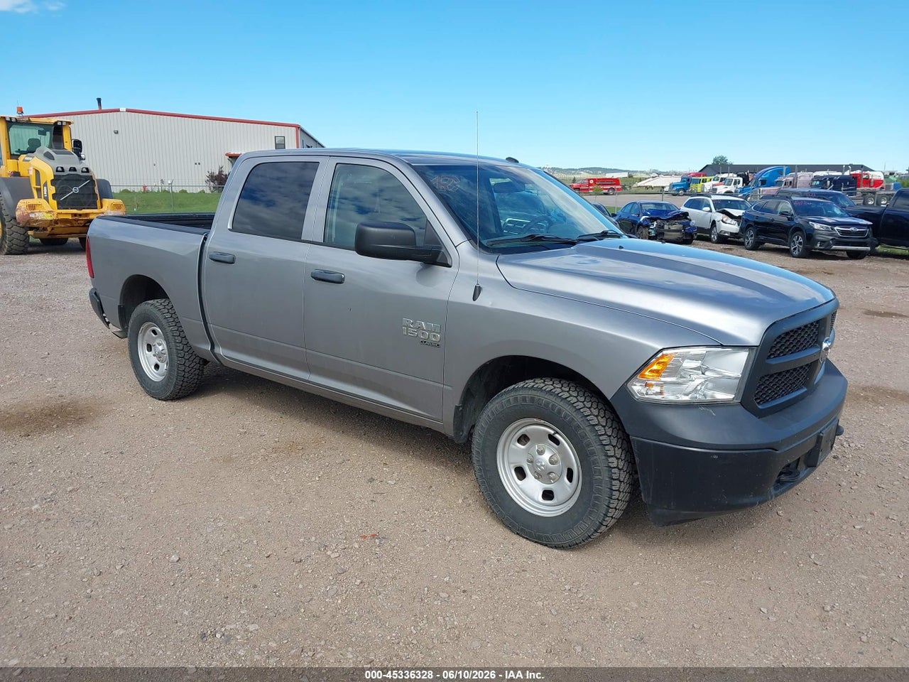 3C6RR7KG3KG****** · 2019 RAM 1500 CLASSIC TRADESMAN  4X4 5'7 BOX