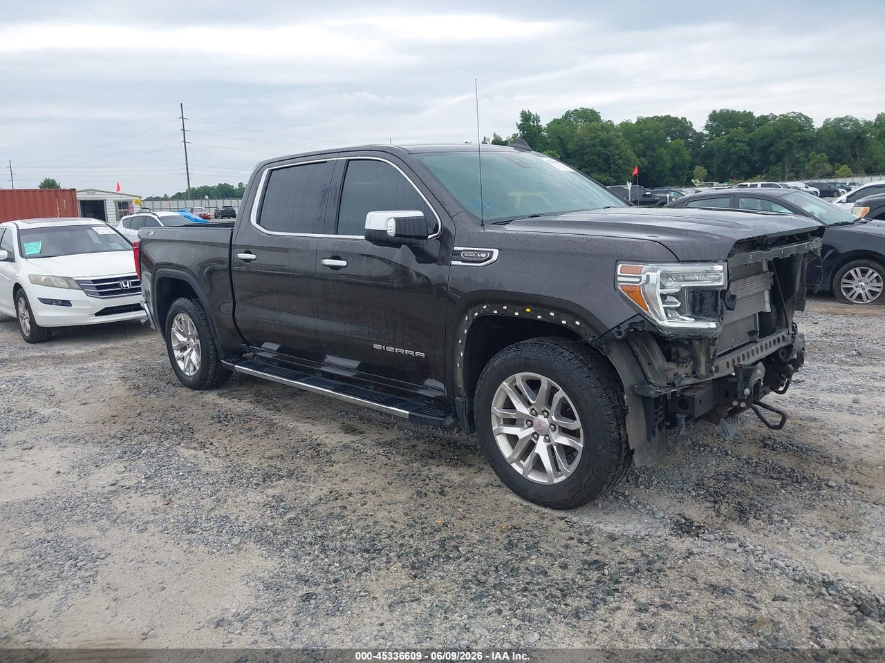 3GTU9DED7MG****** · 2021 GMC SIERRA 1500 4WD  SHORT BOX SLT