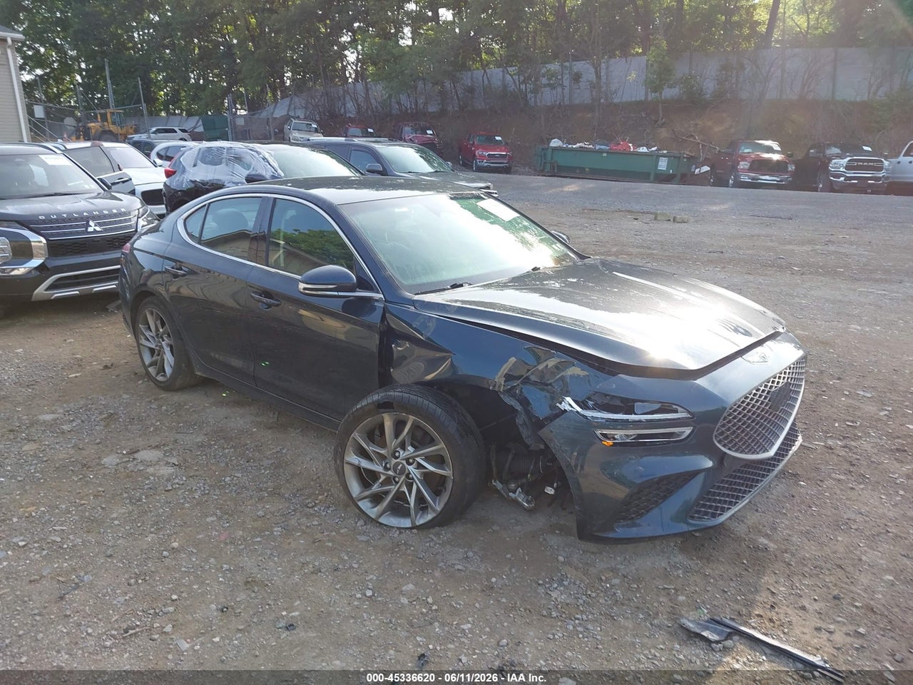 KMTG34TA6NU****** · 2022 GENESIS G70 2.0T AWD
