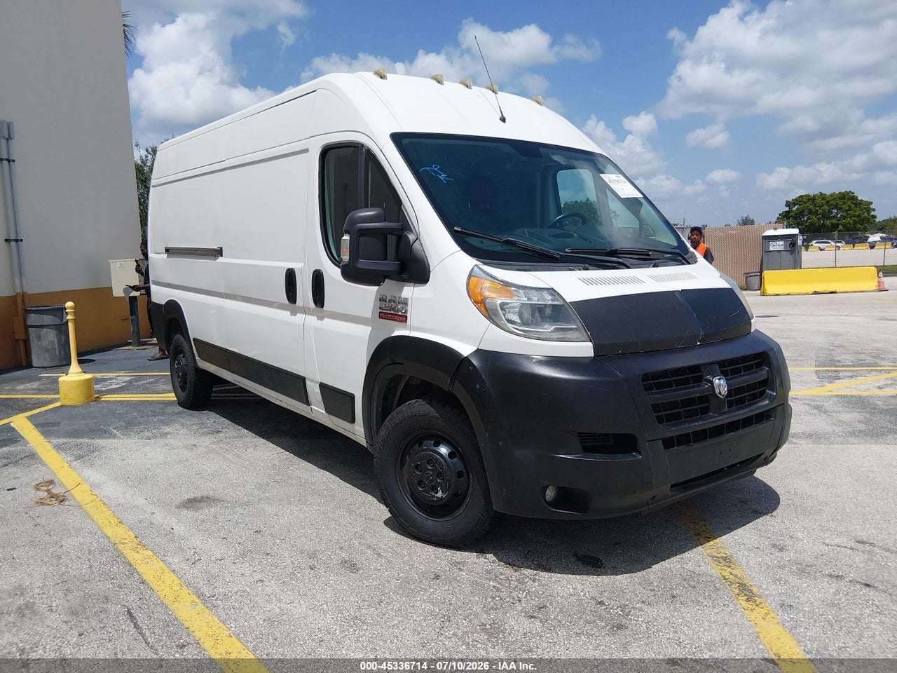 3C6TRVDG6HE****** · 2017 RAM PROMASTER 2500 HIGH ROOF 159 WB