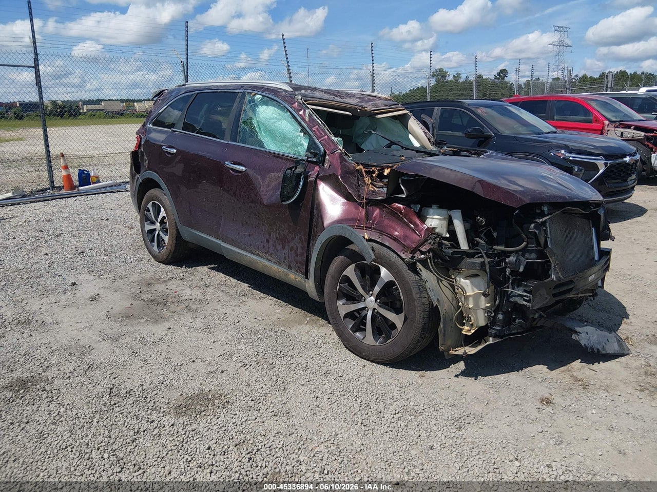 5XYPH4A58GG****** · 2016 KIA SORENTO 3.3L EX