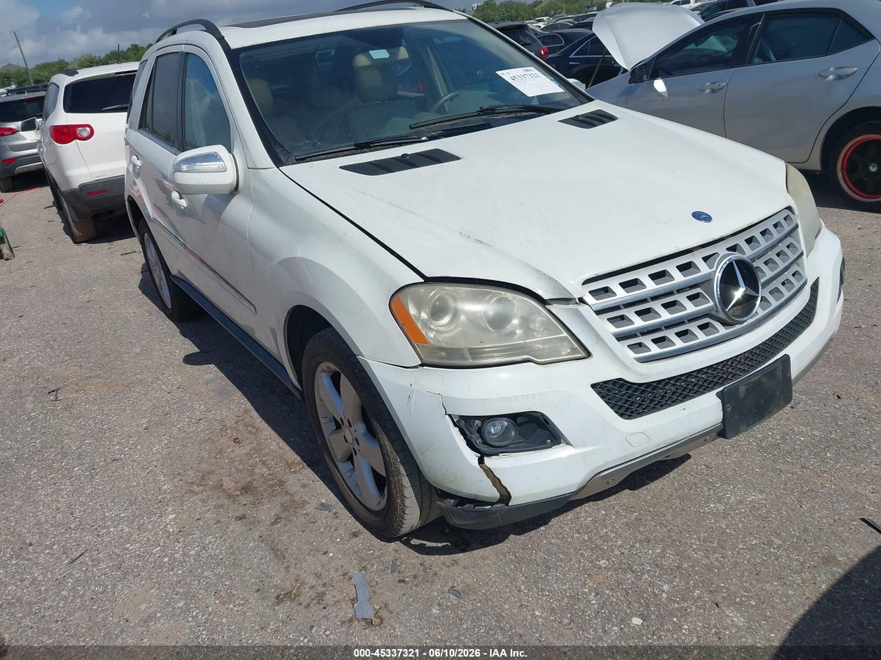 4JGBB5GB1AA****** · 2010 MERCEDES-BENZ ML 350
