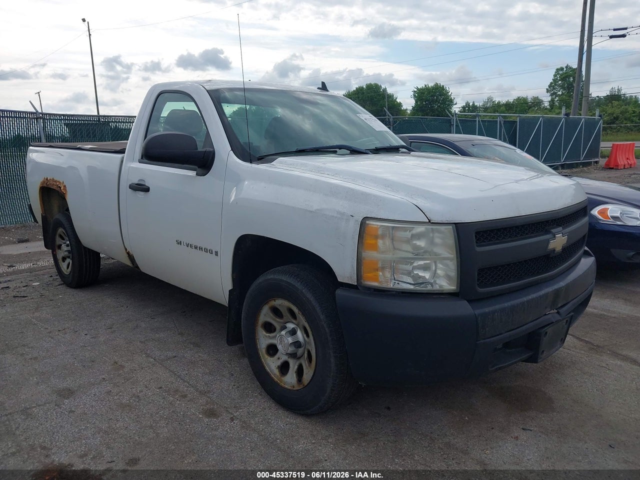 1GCEC14X08Z****** · 2008 CHEVROLET SILVERADO 1500 WORK TRUCK