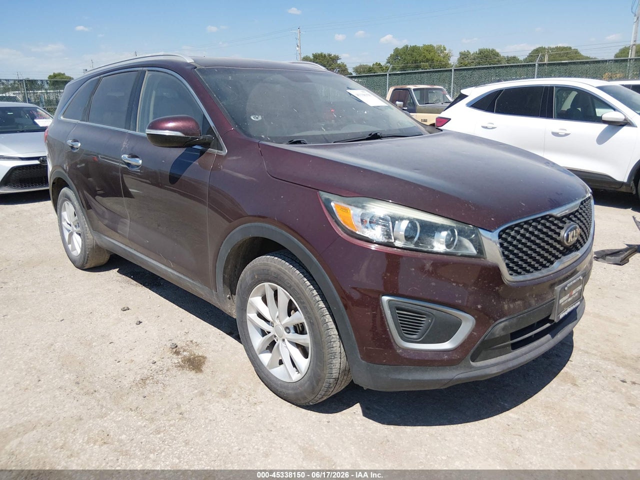 5XYPG4A52JG****** · 2018 KIA SORENTO 3.3L LX
