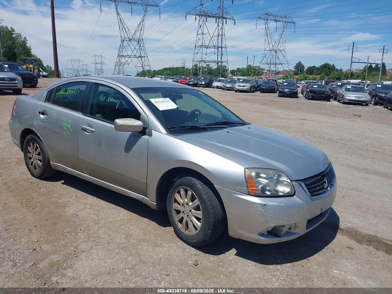 4A3AB36F39E****** · 2009 MITSUBISHI GALANT ES/SPORT EDITION