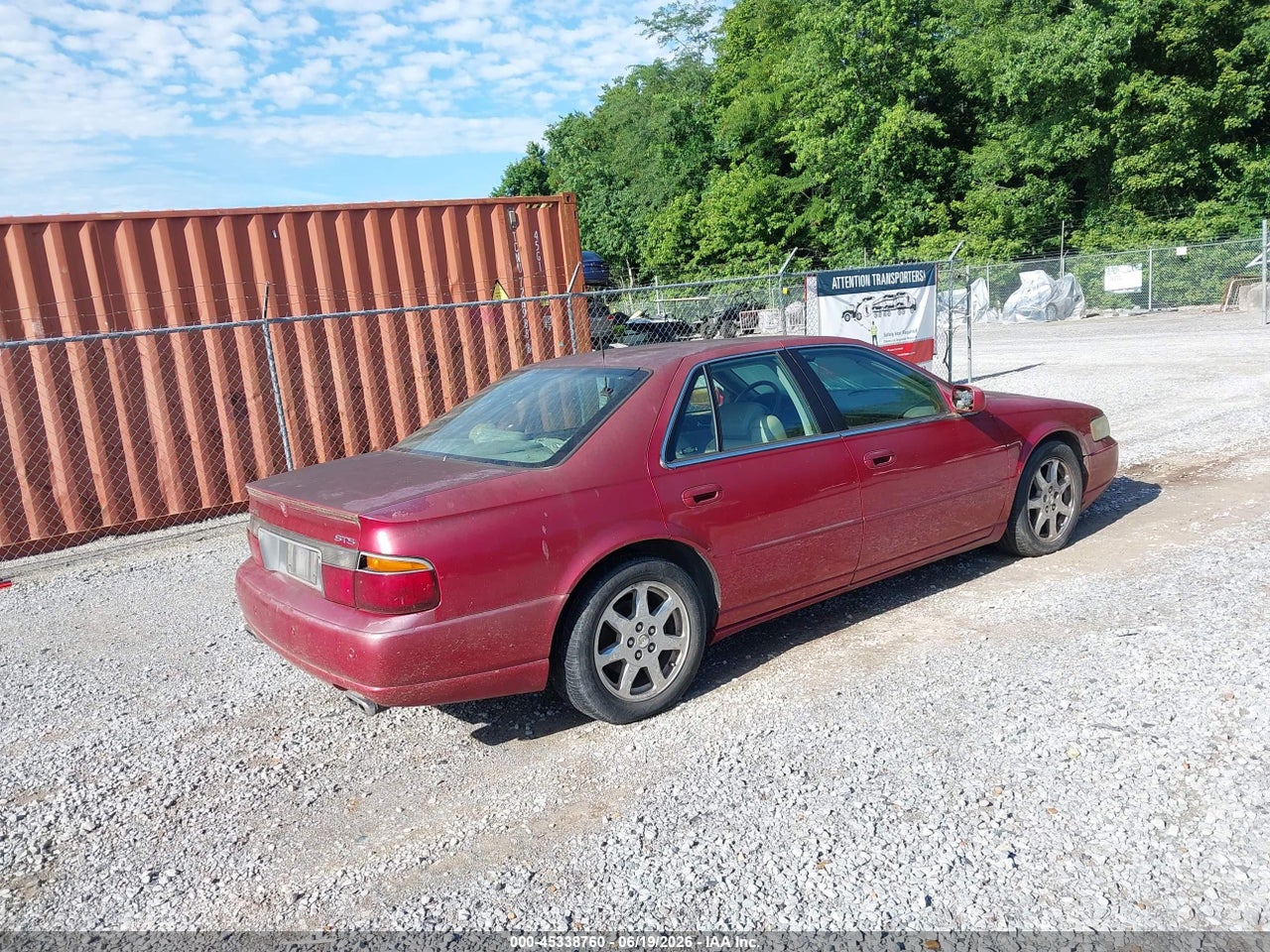 2002 CADILLAC SEVILLE STS · 4/11