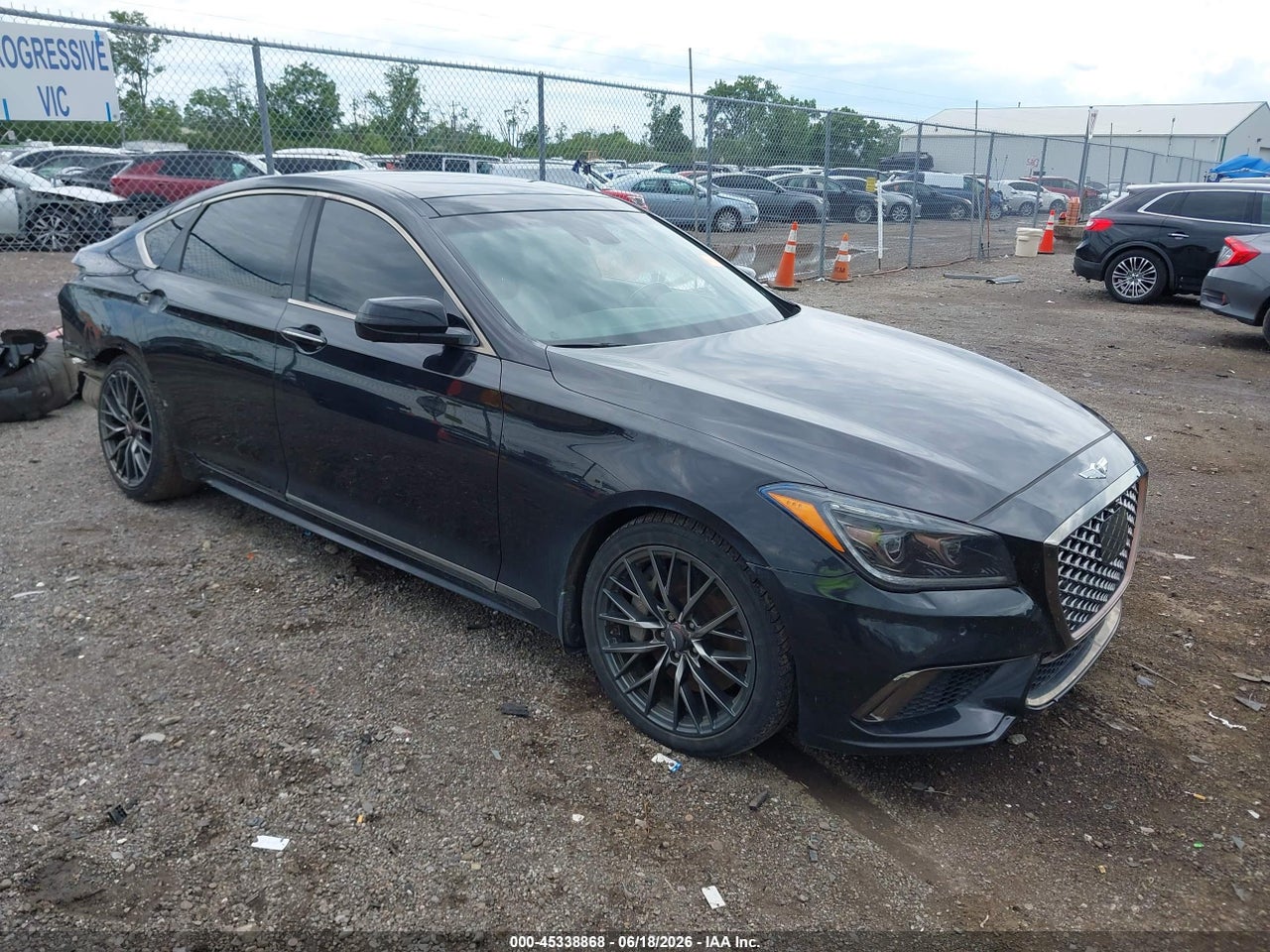KMHGN4JB5JU****** · 2018 GENESIS G80 3.3T SPORT