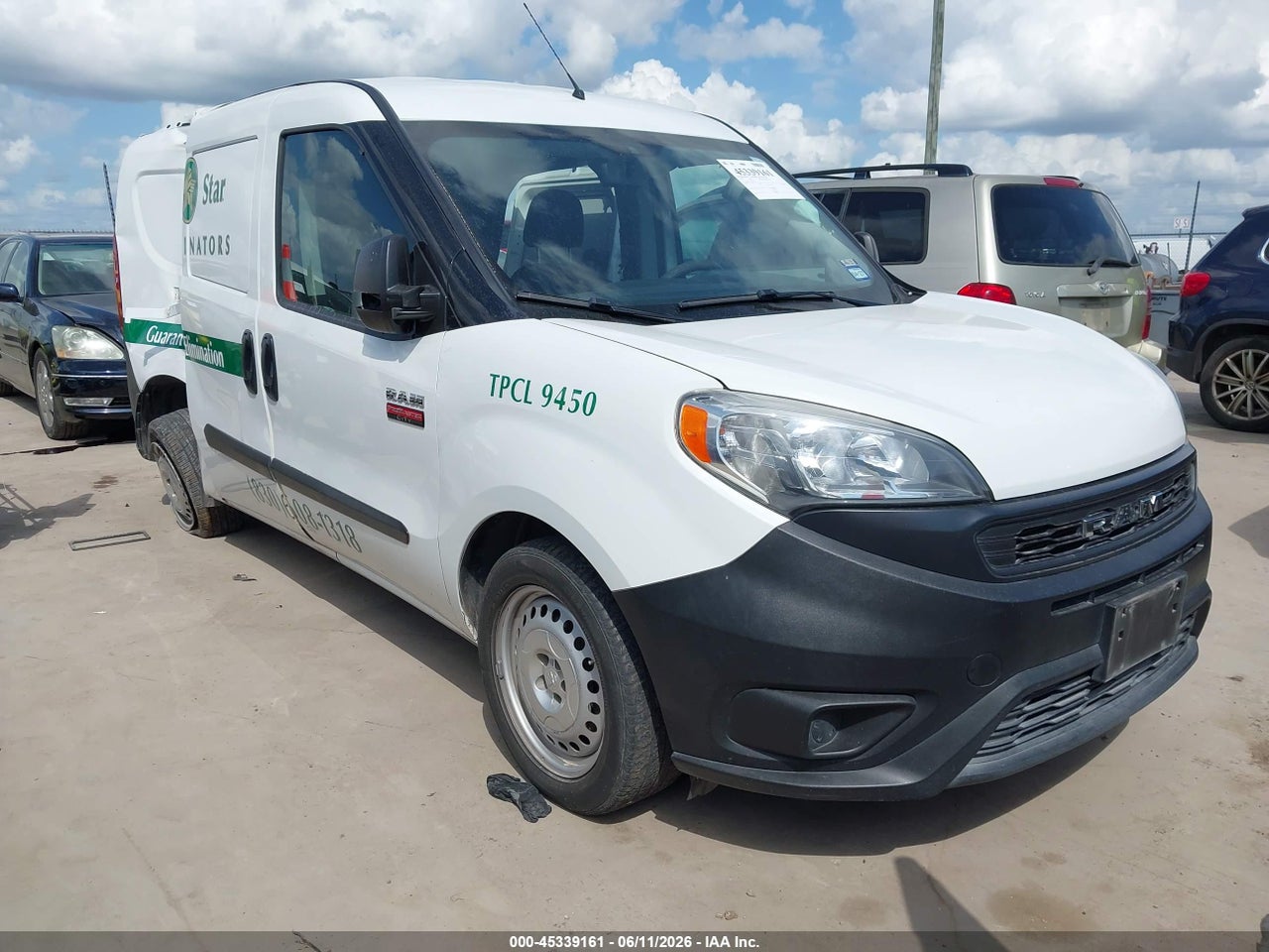 ZFBHRFAB0L6****** · 2020 RAM PROMASTER CITY TRADESMAN