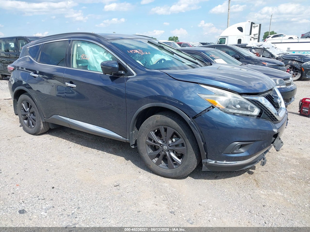 5N1AZ2MH8JN****** · 2018 NISSAN MURANO SV