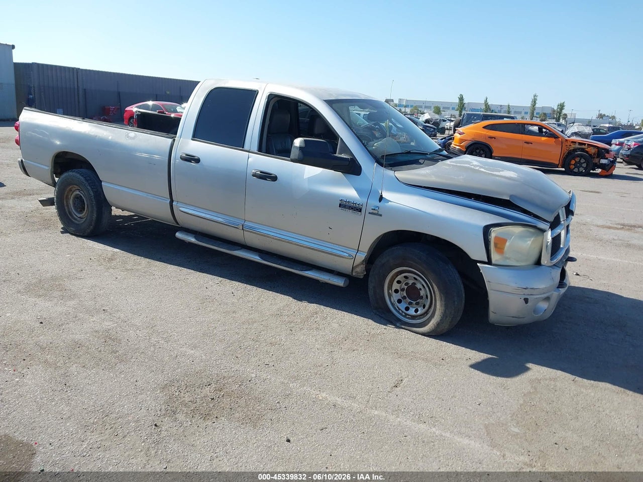 3D7KR28A47G****** · 2007 DODGE RAM 2500 LARAMIE