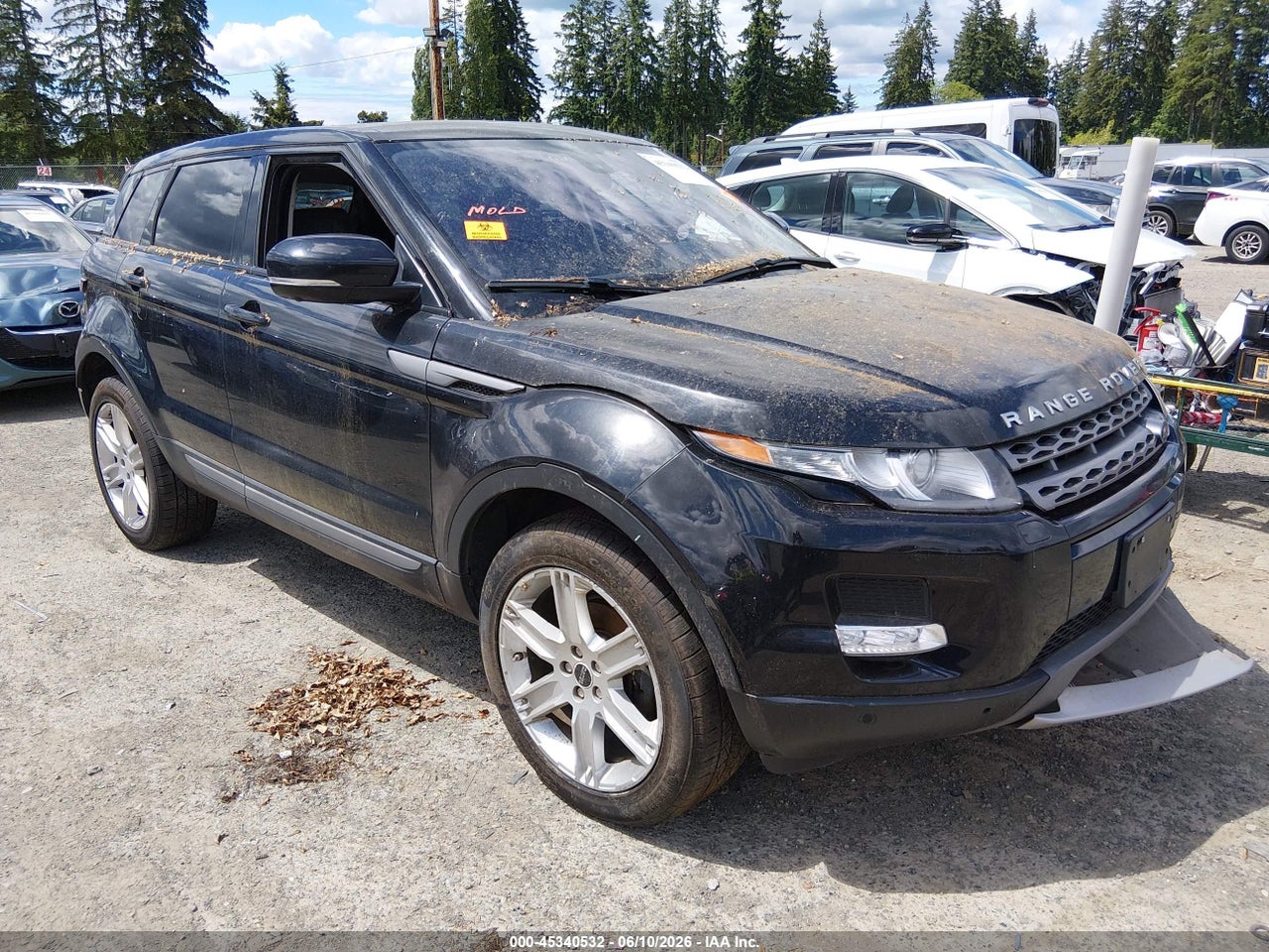 SALVR2BG5CH****** · 2012 LAND ROVER RANGE ROVER EVOQUE