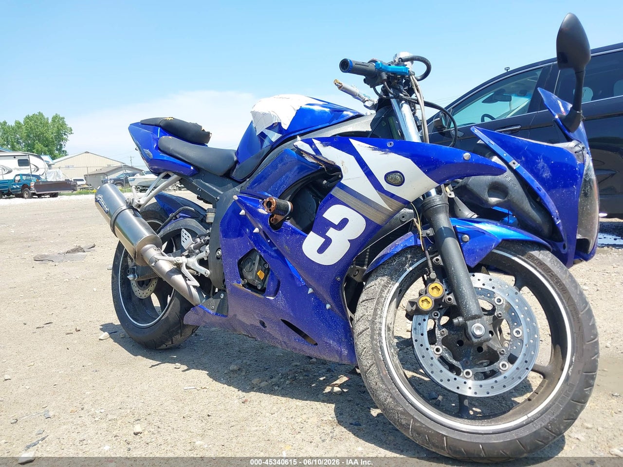 JYARJ06Y73A****** · 2003 YAMAHA YZFR6 L