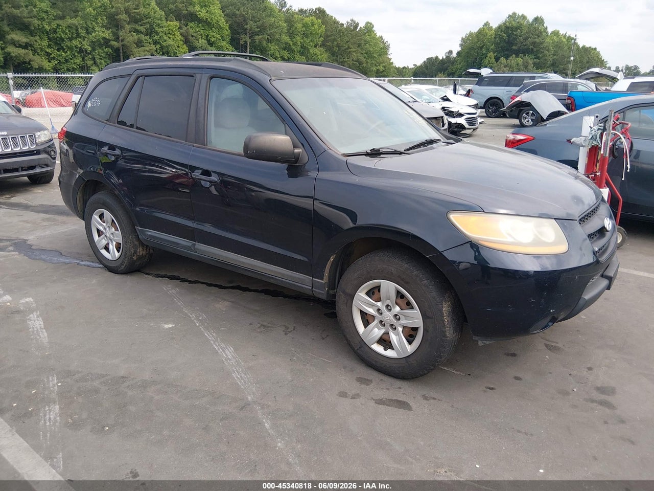 5NMSG73D89H****** · 2009 HYUNDAI SANTA FE GLS