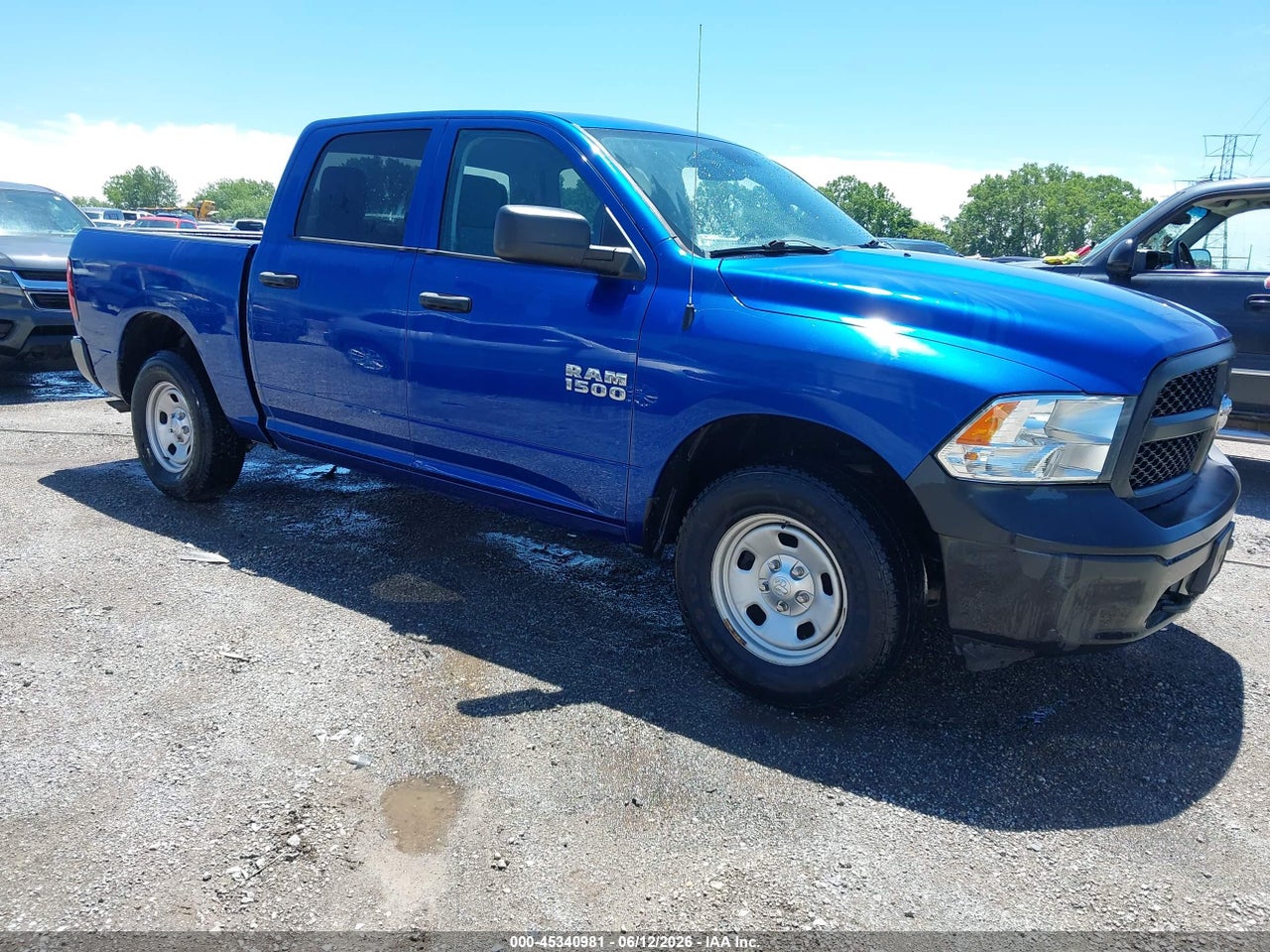1C6RR7KG9JS****** · 2018 RAM 1500 TRADESMAN  4X4 5'7 BOX