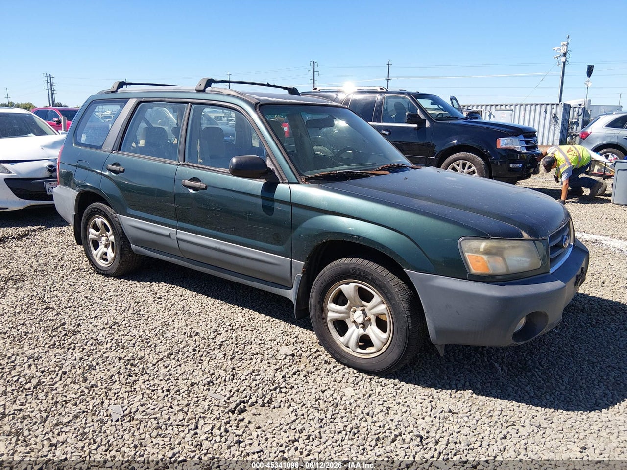 JF1SG63613G****** · 2003 SUBARU FORESTER X