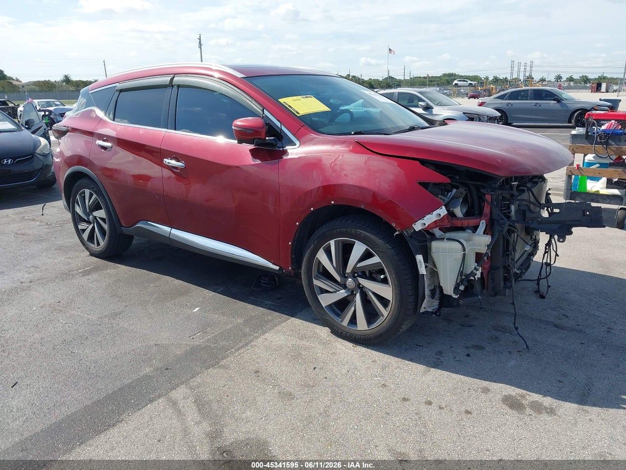 5N1AZ2MH1HN****** · 2017 NISSAN MURANO PLATINUM