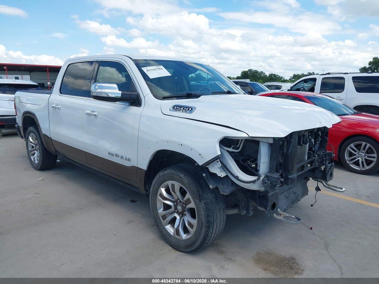 1C6SRFKT2KN****** · 2019 RAM 1500 LONGHORN  4X4 5'7 BOX