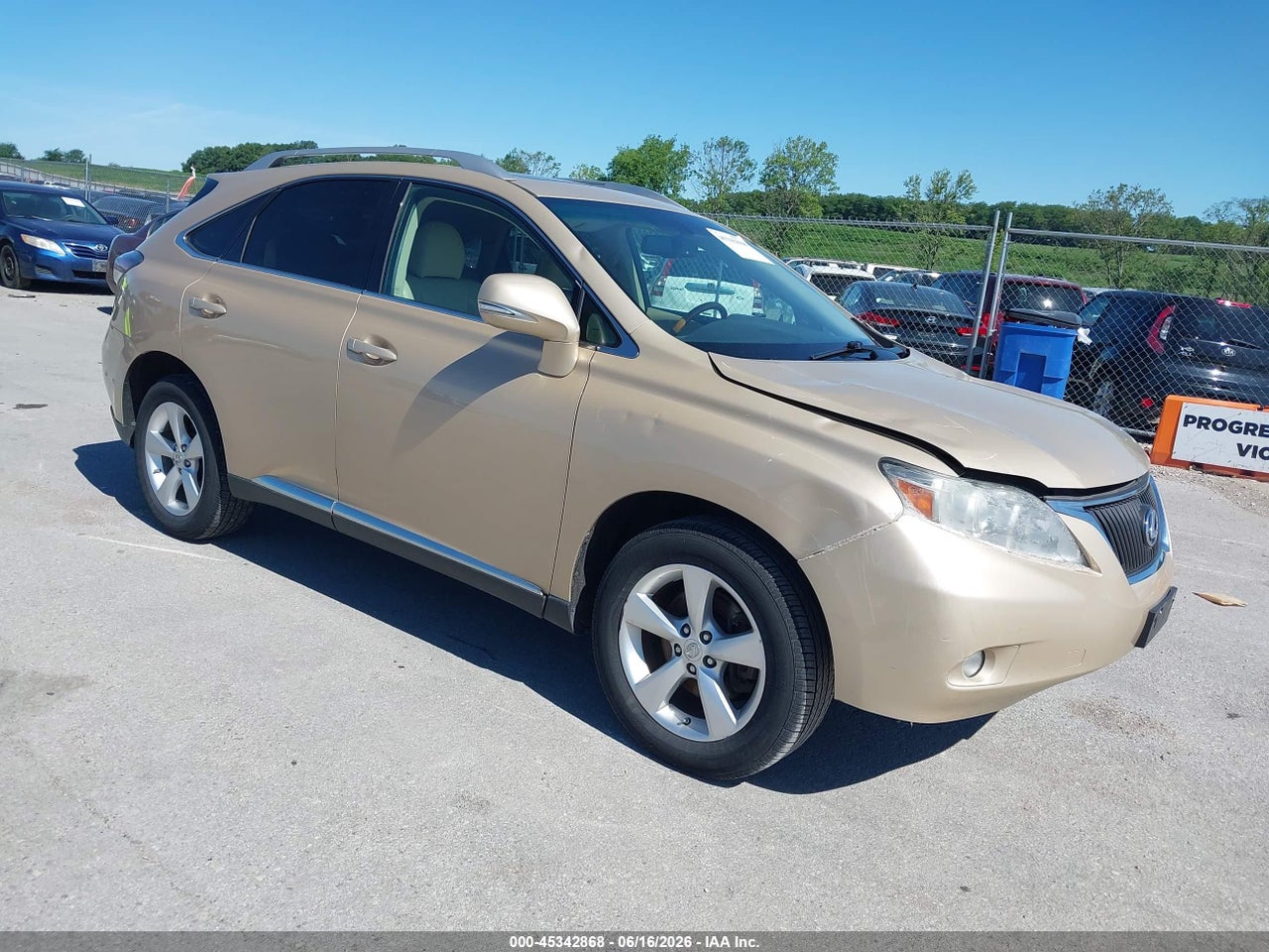 2T2BK1BA3AC****** · 2010 LEXUS RX 350
