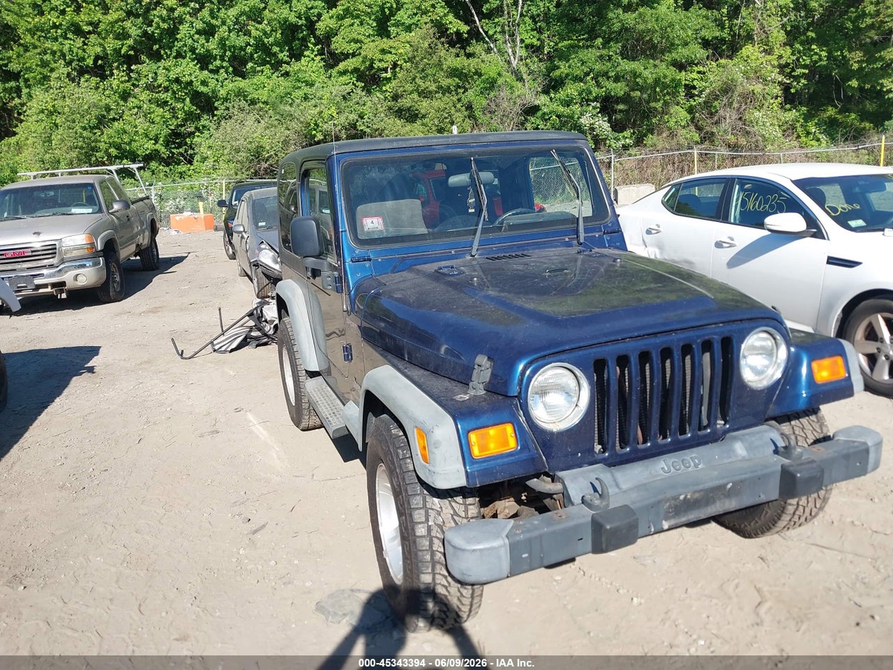 1J4FA49S35P****** · 2005 JEEP WRANGLER SPORT