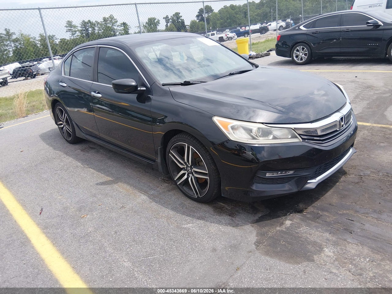 1HGCR2F51GA****** · 2016 HONDA ACCORD SPORT