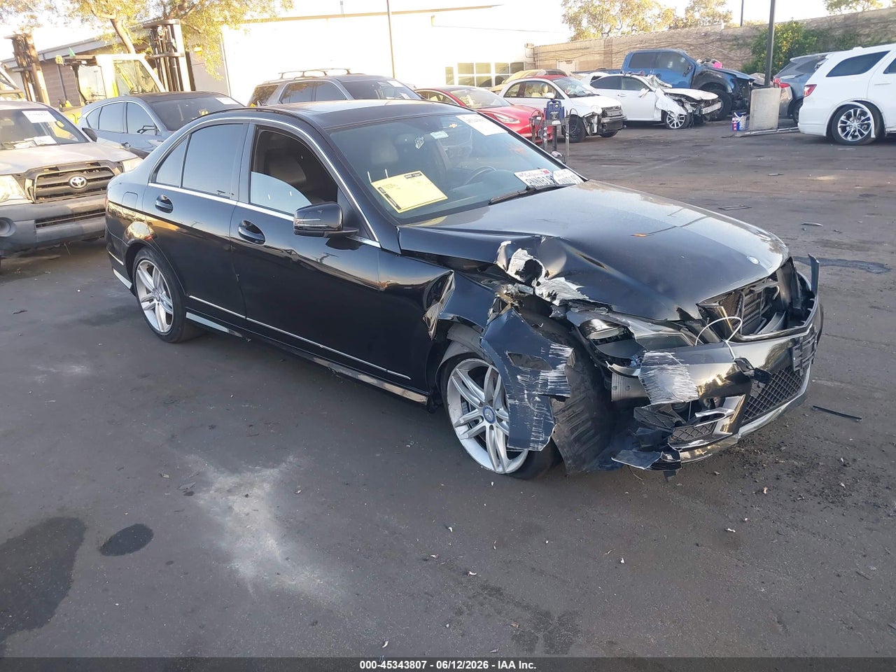 WDDGF4HB6EG****** · 2014 MERCEDES-BENZ C 250 SPORT