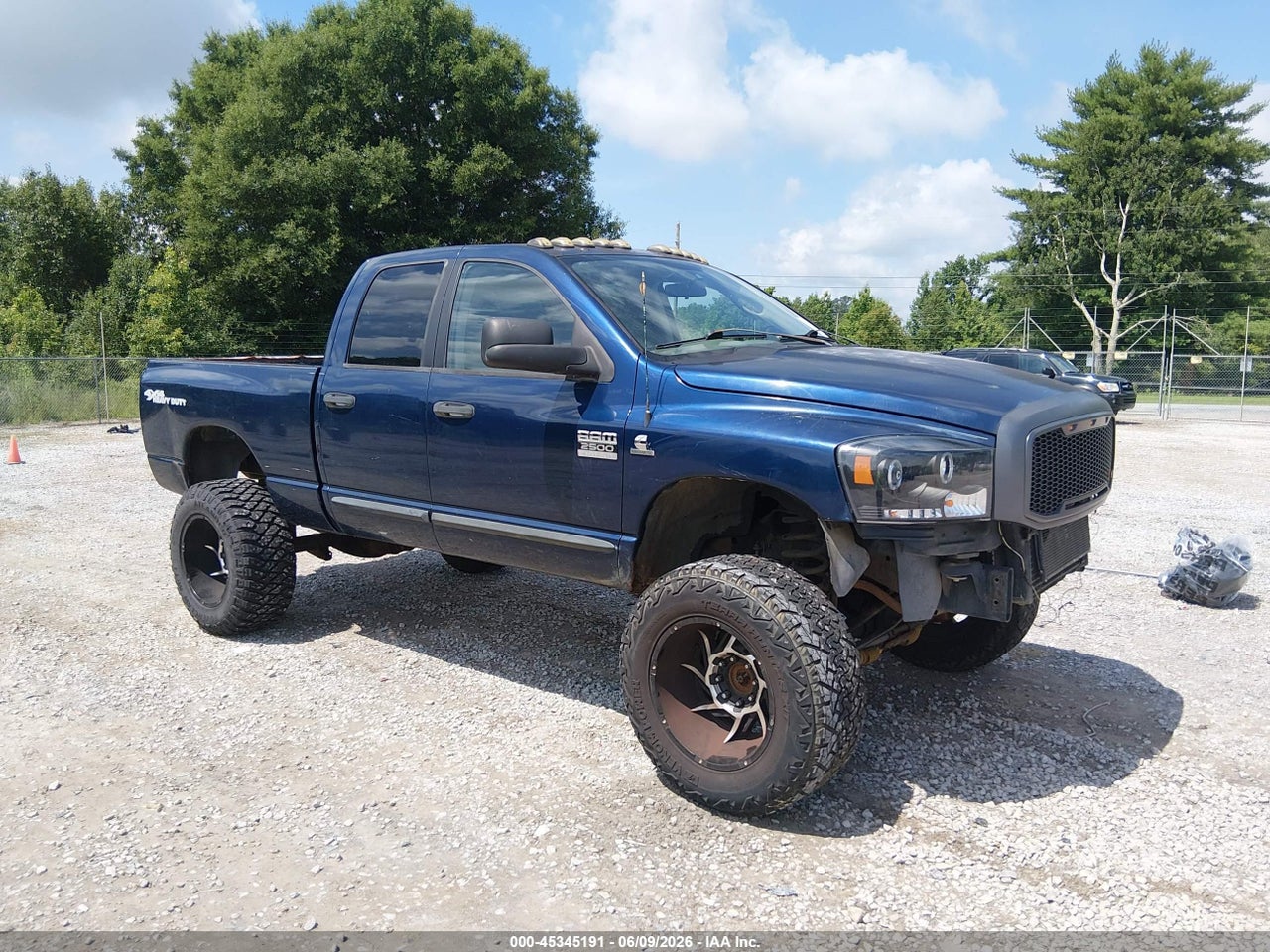 1D7KS28C97J****** · 2007 DODGE RAM 2500 SLT/TRX4 OFF ROAD/SPORT/POWER WAGON