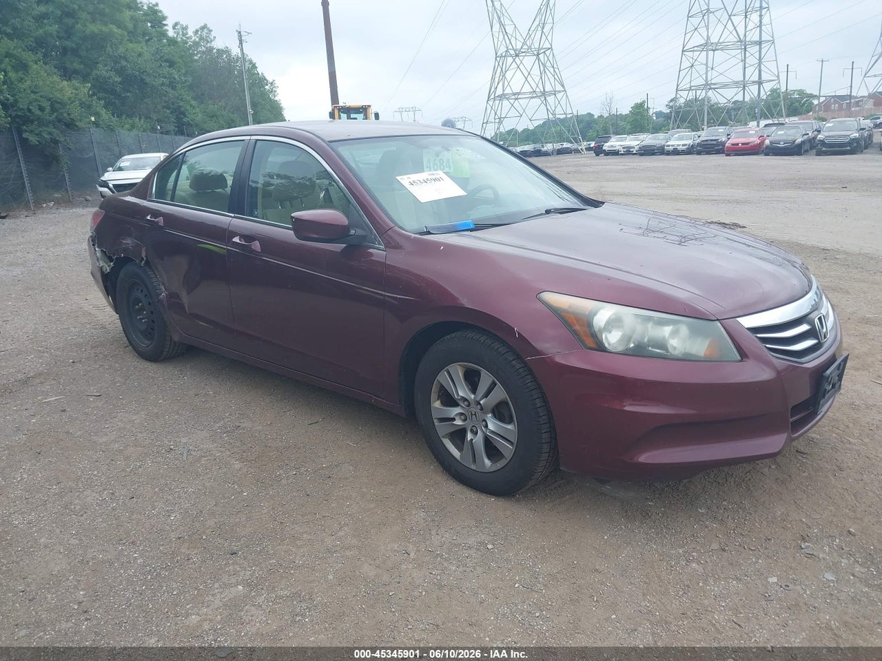 1HGCP2F45BA****** · 2011 HONDA ACCORD 2.4 LX-P