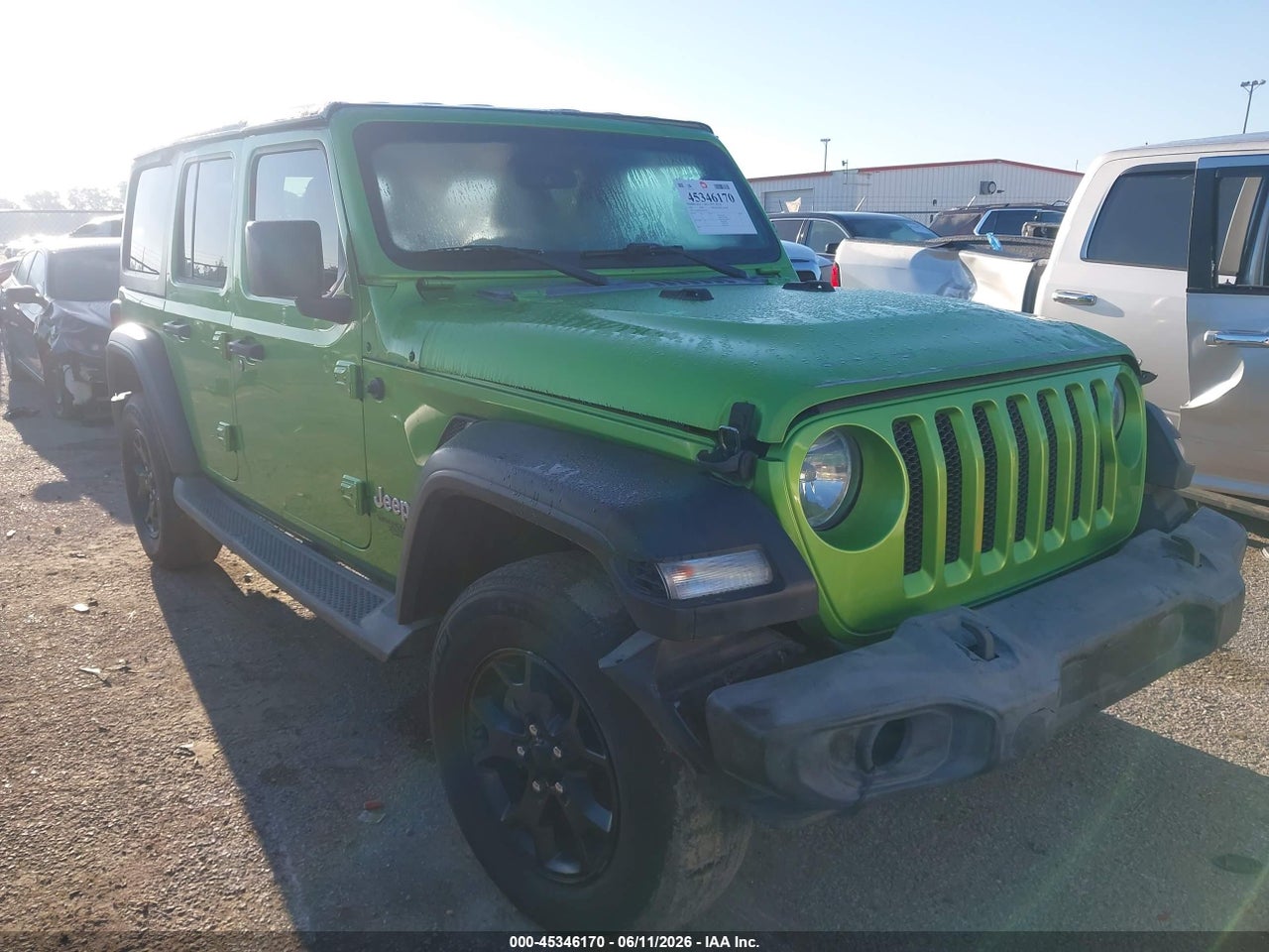 1C4HJXDG7KW****** · 2019 JEEP WRANGLER UNLIMITED SPORT S 4X4