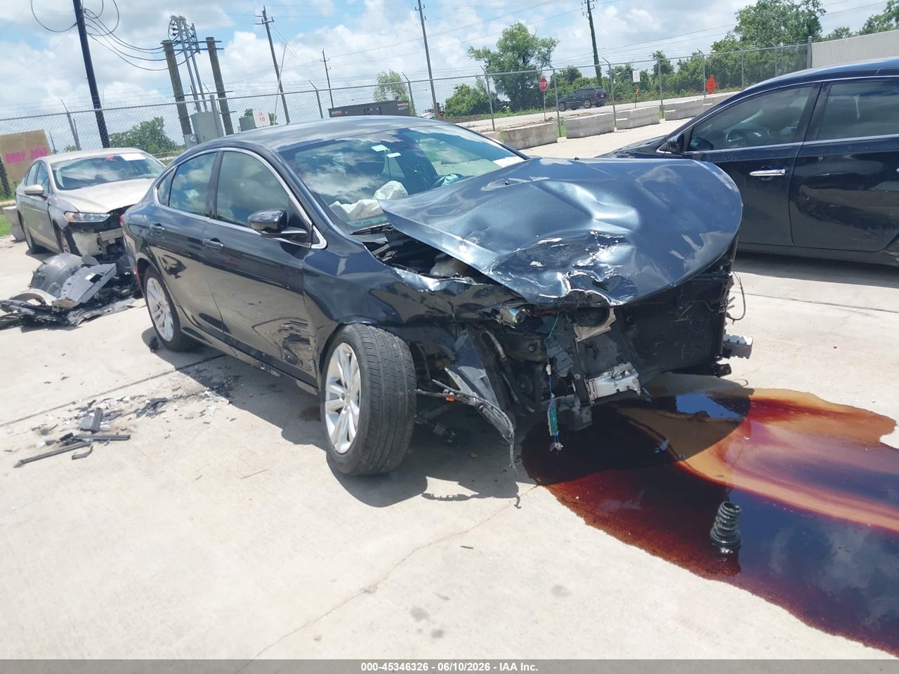 1C3CCCAB8GN****** · 2016 CHRYSLER 200 LIMITED PLATINUM