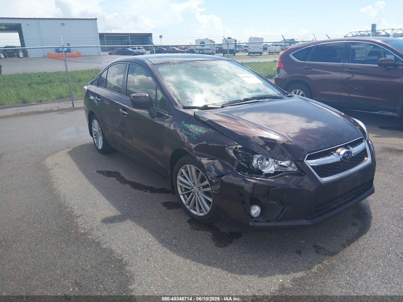 JF1GJAH6XDH****** · 2013 SUBARU IMPREZA 2.0I LIMITED