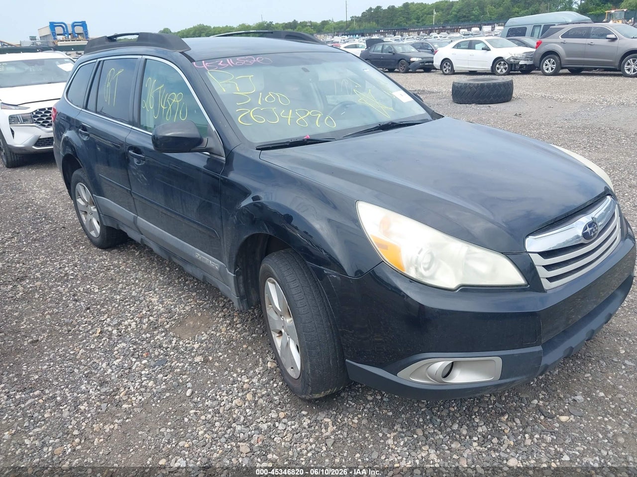 4S4BRBCC4B3****** · 2011 SUBARU OUTBACK 2.5I PREMIUM