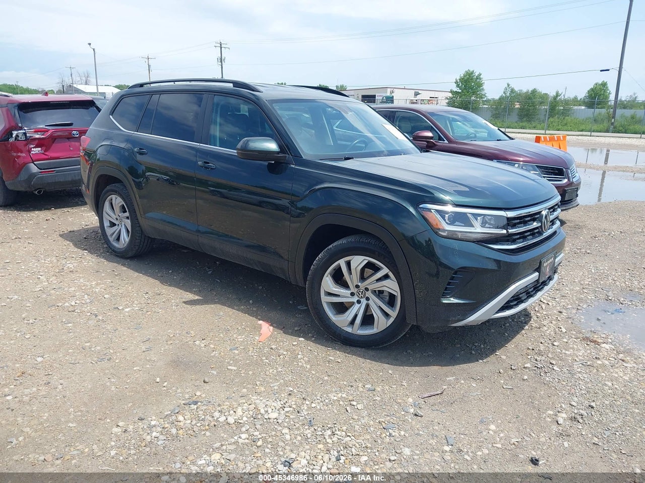 1V2HR2CA3MC****** · 2021 VOLKSWAGEN ATLAS 3.6L V6 SE W/TECHNOLOGY